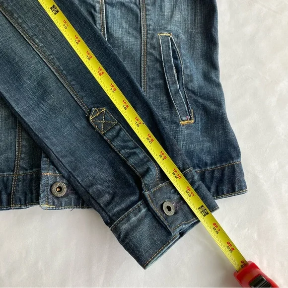 Ralph Lauren Polo sport Jeans Co Denim women’s denim Jacket 100% cotton Medium - Picture 12 of 12